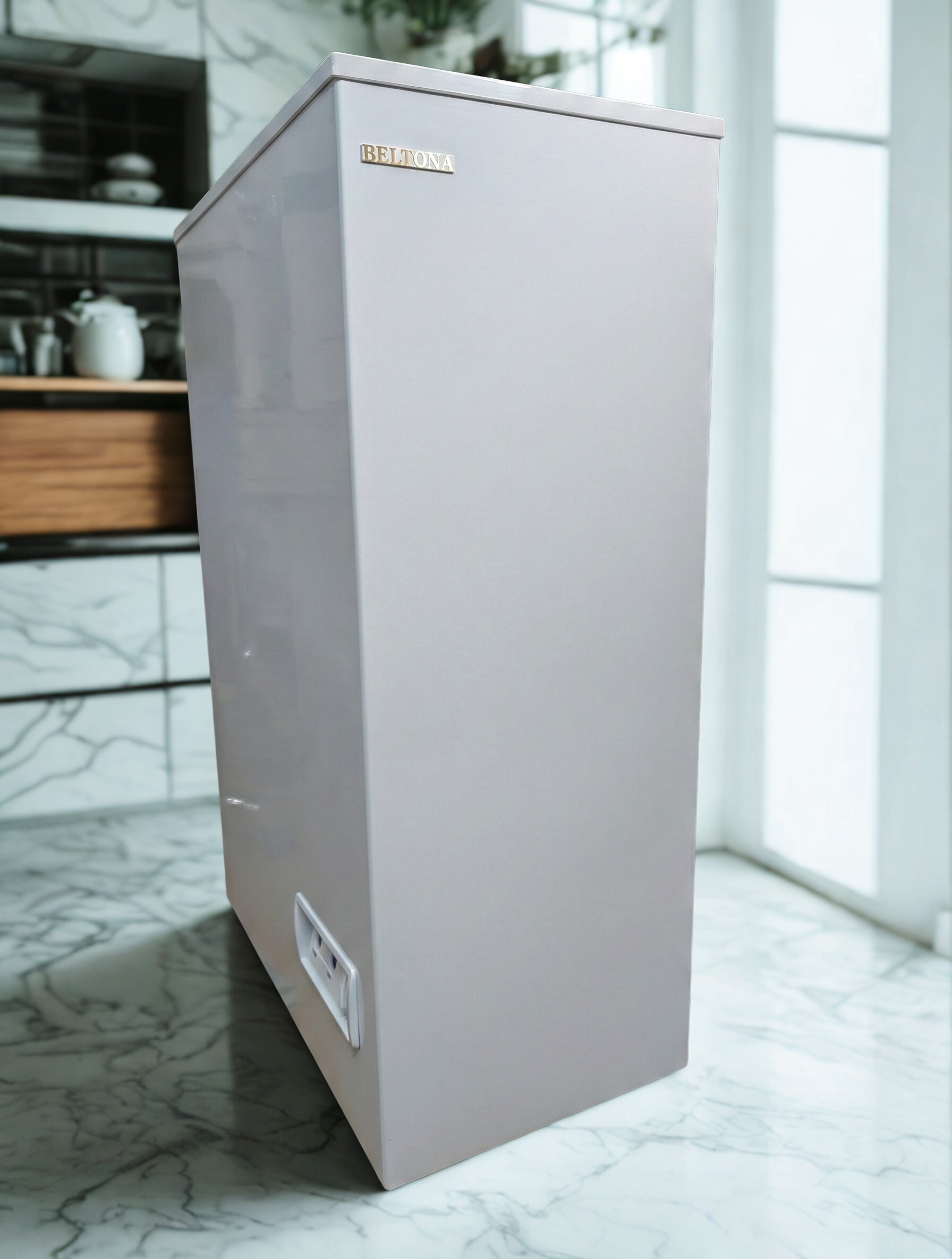 【冷凍ごみ箱】BELTONA クリスタルホワイト 大容量44L 冷凍ゴミ箱 冷やすゴミ箱 ベルトナ スマート 消臭 防虫 臭わない ペット 犬 猫 フン 生ごみ処理機 ごみばこ 蓋付き リビング オシャレ スリム おむつ ペットシーツ 【大容量】